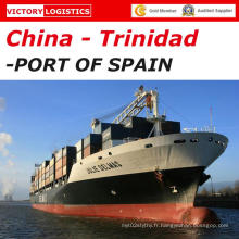 Expédition de Chine à Port of Spain, Trinité-et-Tobago